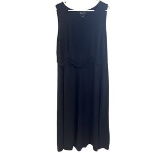 K WOMAN Collection Sleeveless Black Dress Size 18W